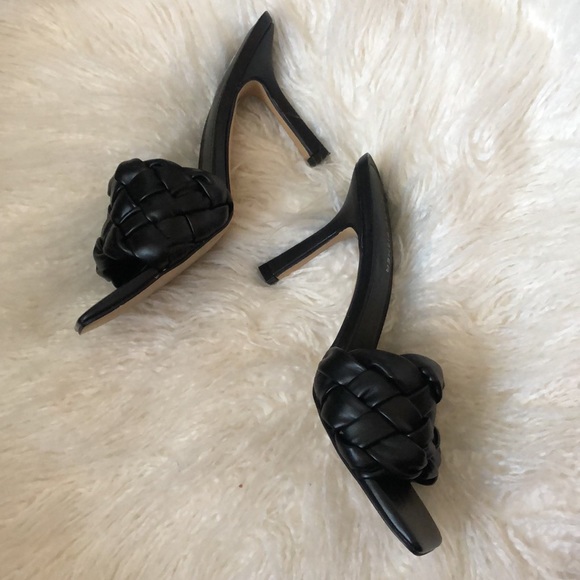 Marc Fisher Brizo Heeled Sandal Black MSRP $89 - Picture 3 of 15